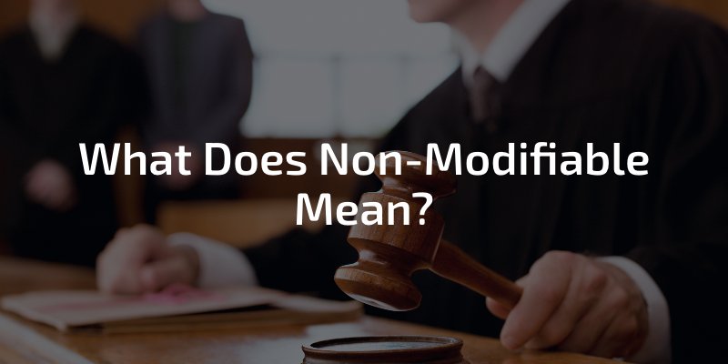 what-does-non-modifiable-mean